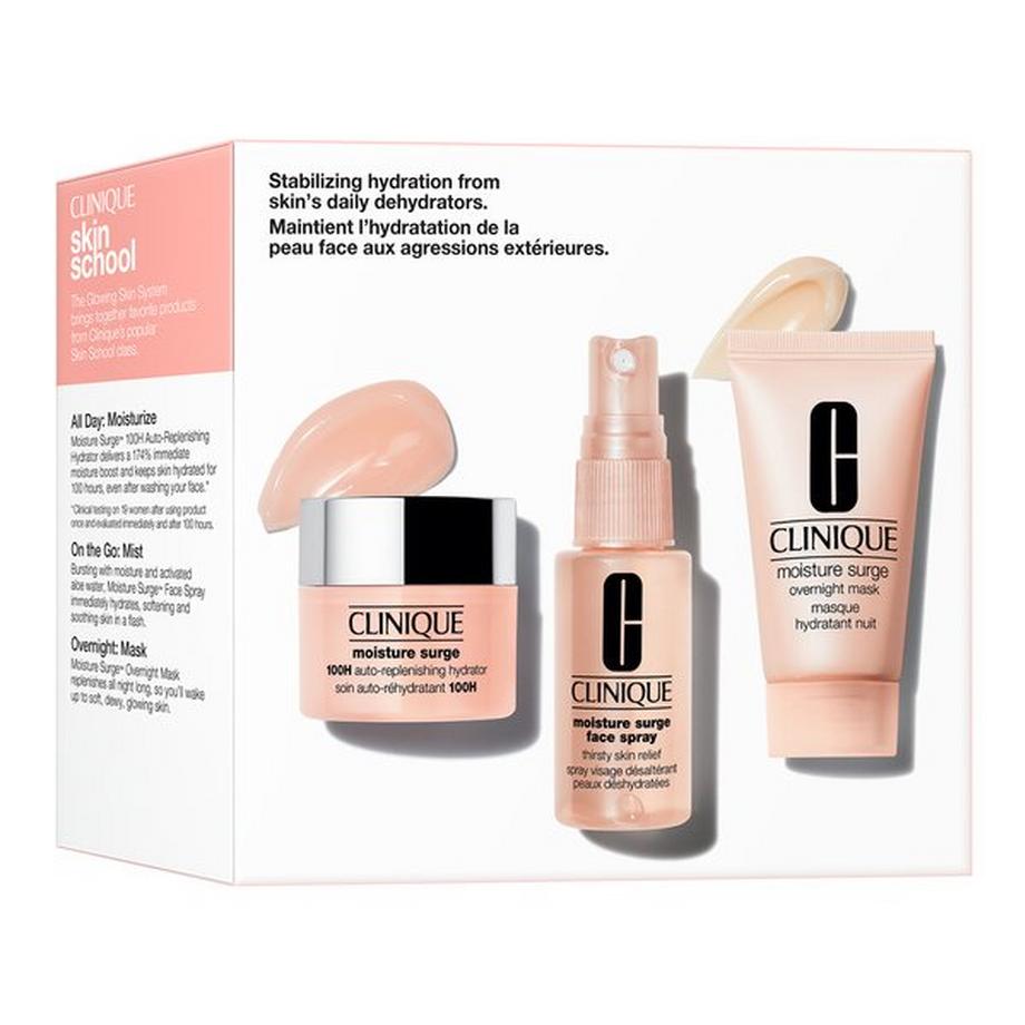 CLINIQUE  Skincare Mini Kit - MS Hydration Kit - Glowing Skin Essentials 