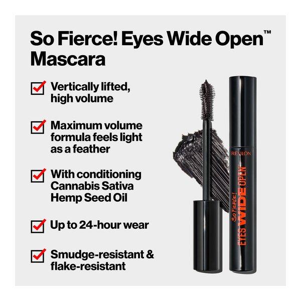 REVLON Eyes Wide Open So Fierce! Eyes Wide Open Mascara   