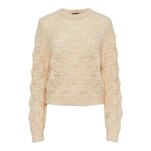 Image of Pullover, Rundhals, Langarm Damen Vanilla M