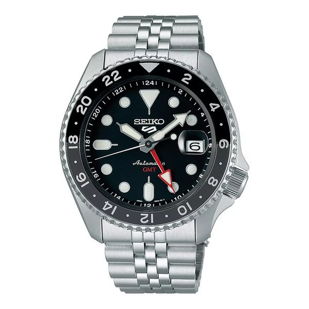 Seiko - Automatikuhr,  5 Sports, 43mm, Silber 3