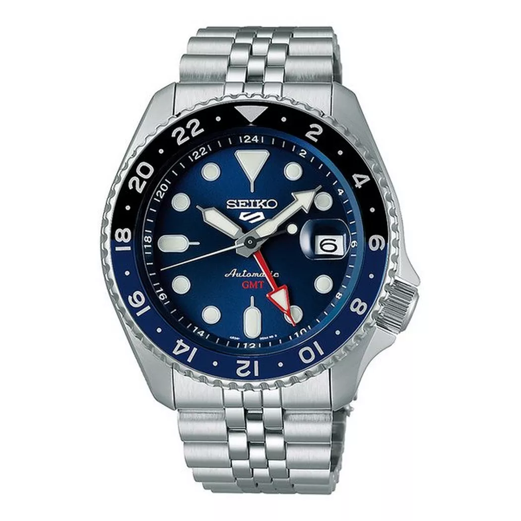 Seiko - Automatikuhr,  5 Sports, 43mm, Silber
