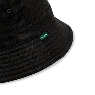 LACOSTE Cappello Bob in Piqué di Cotone Biologico  