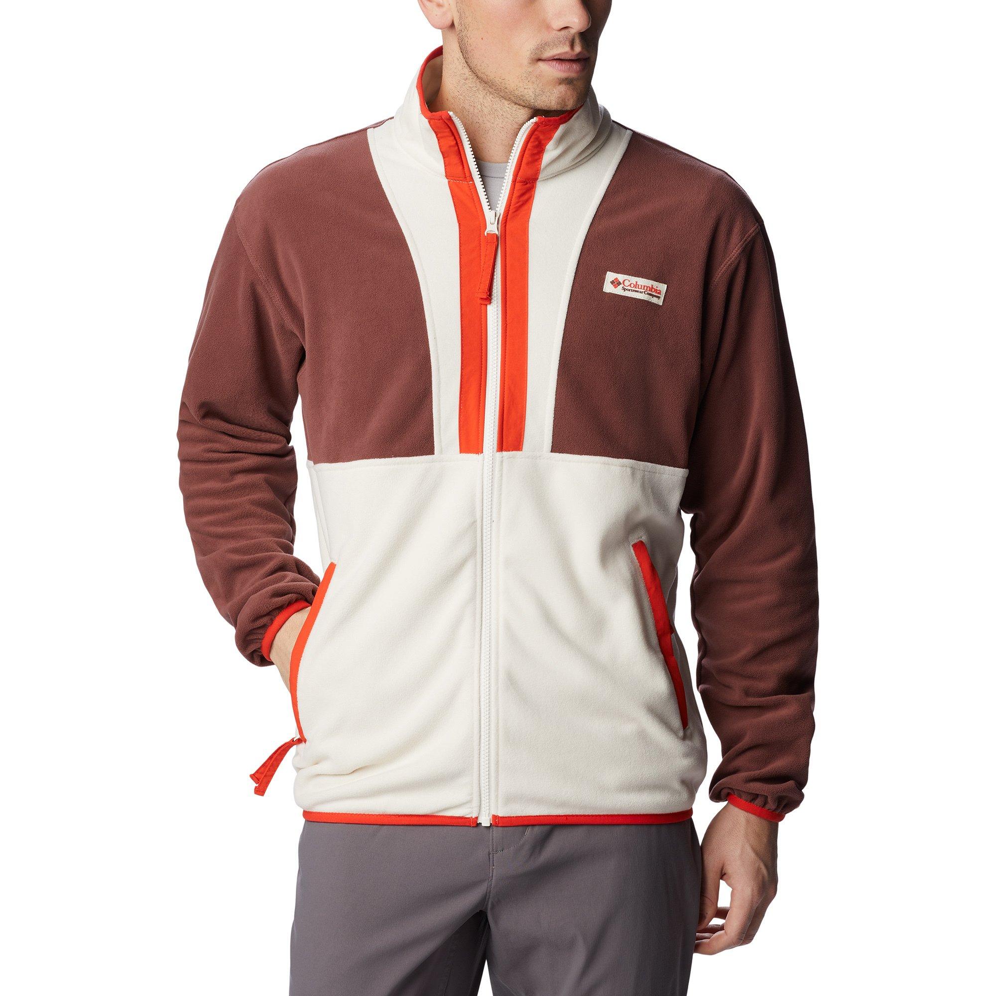 Image of Fleecejacke Ohne Kapuze Herren Bordeaux S