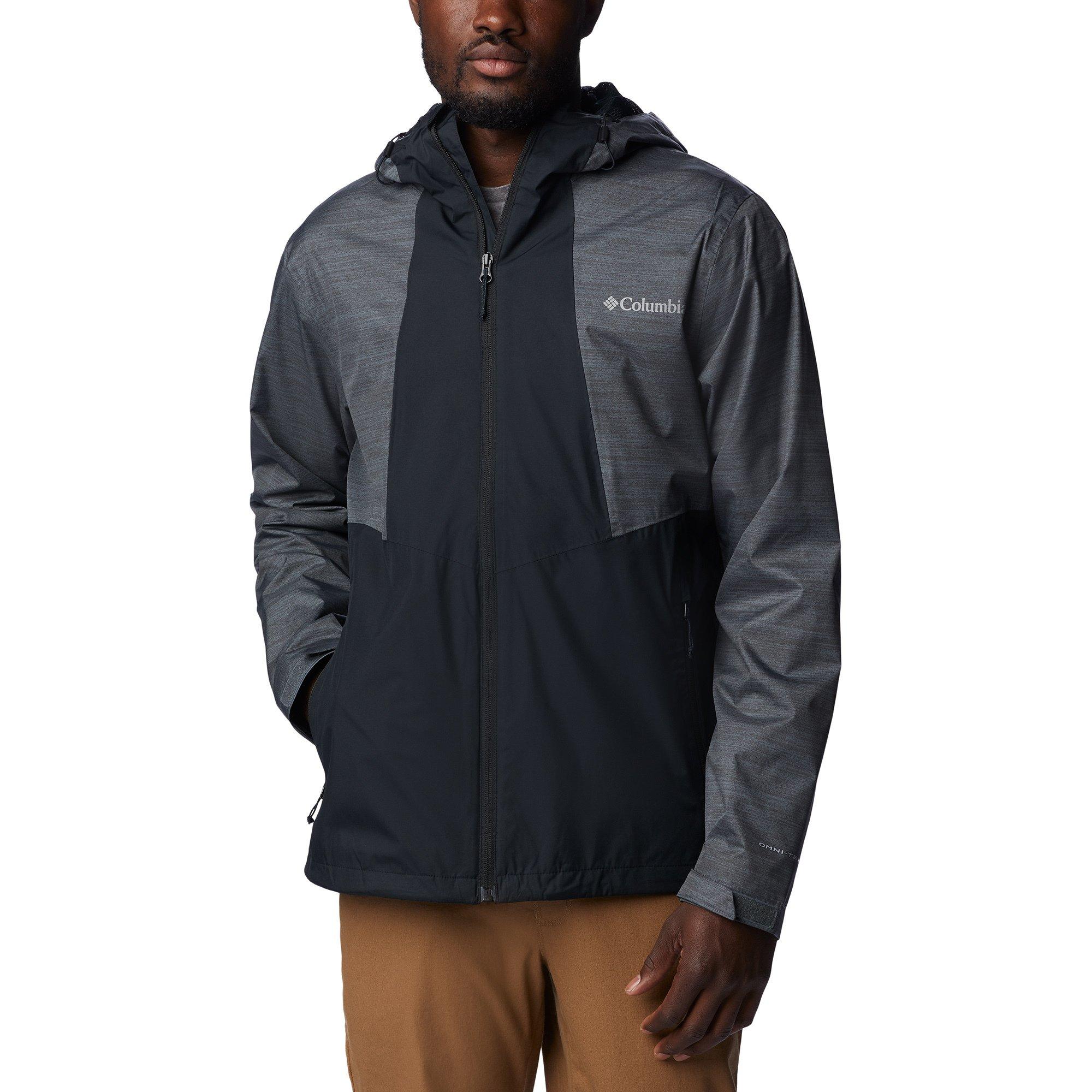 Image of Trekkingjacke Mit Kapuze Herren Black L