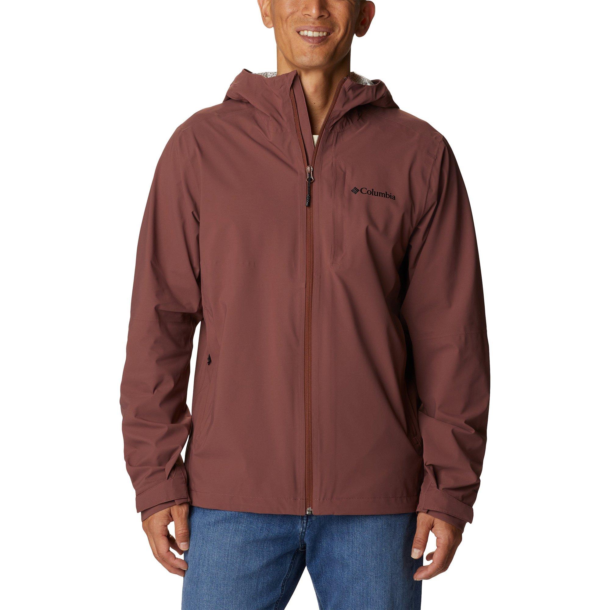 Image of Trekkingjacke Mit Kapuze Herren Bordeaux XL