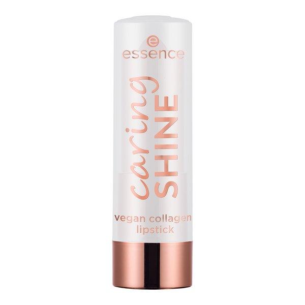 essence Caring Shine  Vegan Collagen Lipstick 