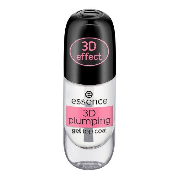 essence 3D plumping 3D Plumping Gel Smalto Unghie Top Coat 