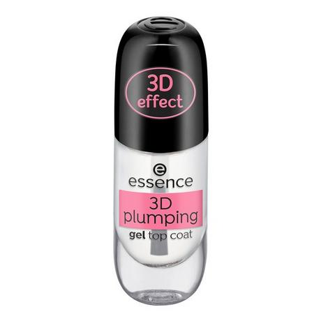 essence 3D plumping 3D Plumping Gel Smalto Unghie Top Coat 