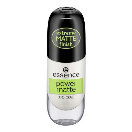 essence Power matte top coat Power Matte Smalto Unghie Top Coat 