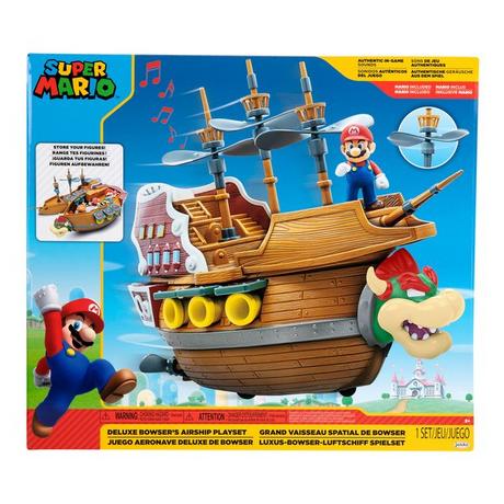 JAKKS Pacific  Nintendo Super Mario grosses Spielset - Bowser´s Schiff 