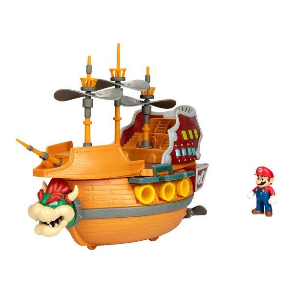 JAKKS Pacific  Nintendo Super Mario grosses Spielset - Bowser´s Schiff 