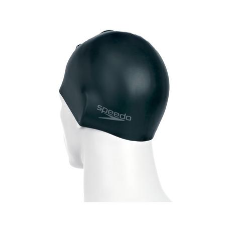 speedo Plain Moulded Silicone Cap Cappuccio da Bagno 