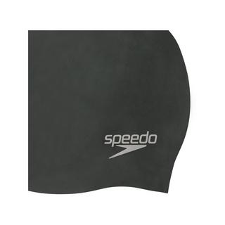 speedo Plain Moulded Silicone Cap Cappuccio da Bagno 