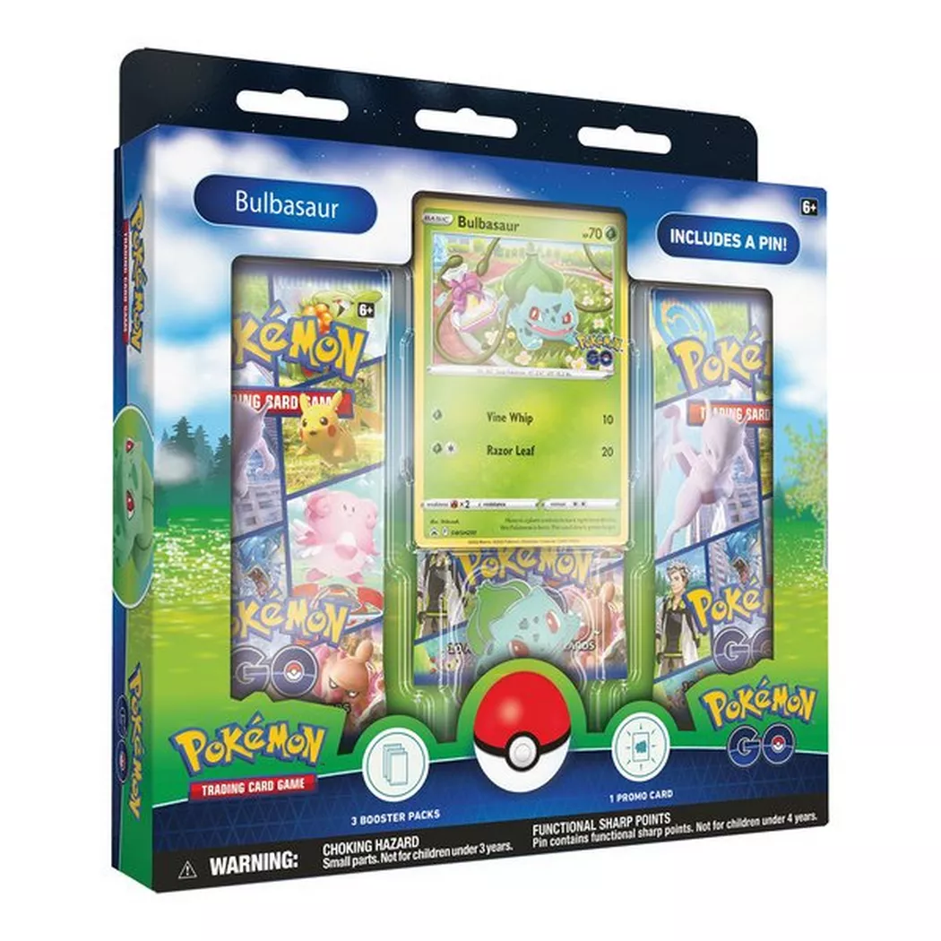 Pokémon - Sword & Shield 10.5 Go Pin Box, modelli assortiti, Multicolore