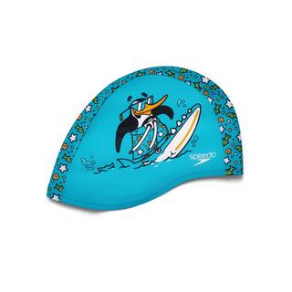 speedo Printed Polyester Cap Badekappe Kinder 