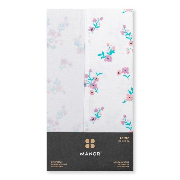 Manor Flora Housse de couette florale  