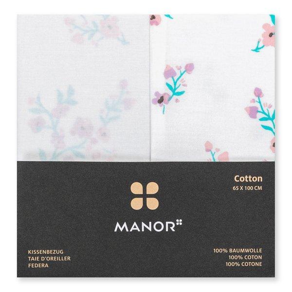 Manor Flora Taie d'oreiller motif floral  