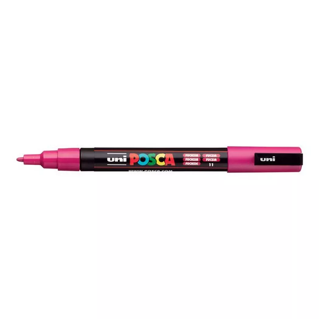 Posca - Marqueur, 14.16X1.53X1.85CM, Fuchsia