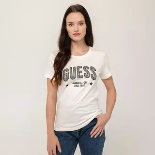 GUESS  T-Shirt Creme
