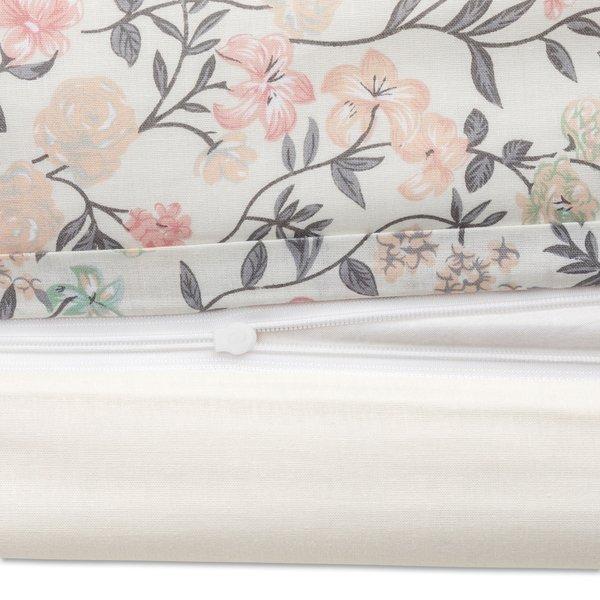 Manor Gladiola Taie d'oreiller à motif floral  