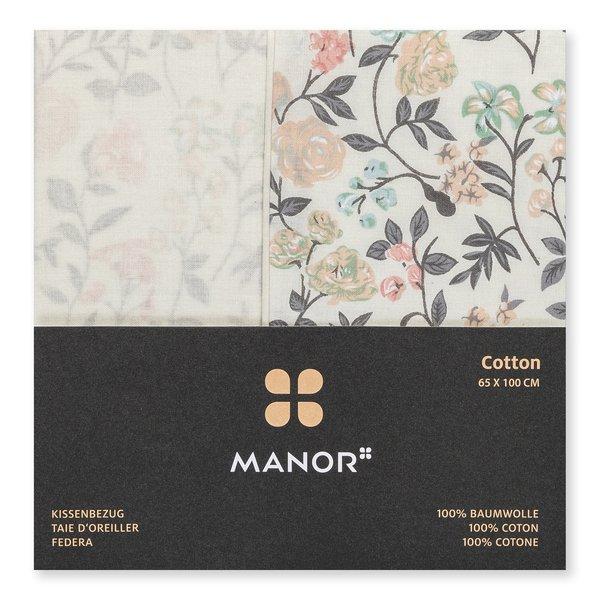 Manor Gladiola Taie d'oreiller à motif floral  