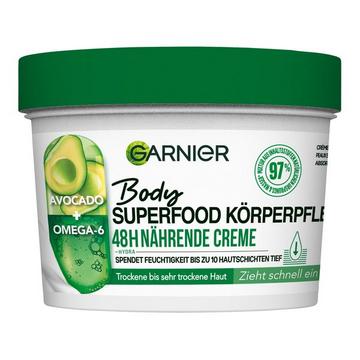 Body Superfood Crème Nutritive Pour Le Corps 48H [Avocat + Omega-6]