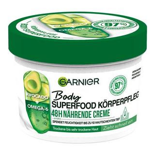 GARNIER  Body Superfood Crème Nutritive Pour Le Corps 48H [Avocat + Omega-6] 