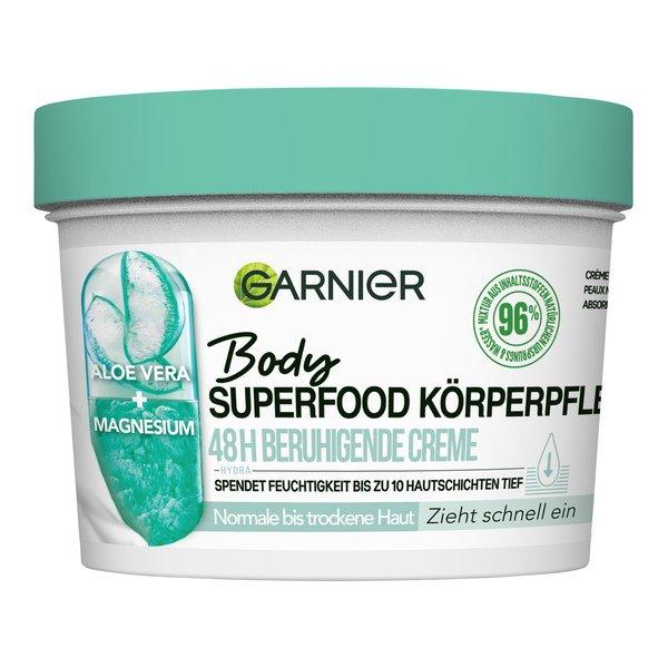 GARNIER Body Superfood 48H Soin Vera Corporel acheter en + [Aloe ligne MANOR Apaisant | Magnésium] 