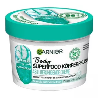 GARNIER Body Superfood 48H Apaisant acheter + en ligne Vera Soin Magnésium] - Corporel MANOR | [Aloe