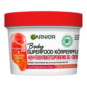 Body Superfood 48H gel-crème hydratant pour le corps [melon d'eau & acide hyaluronique].