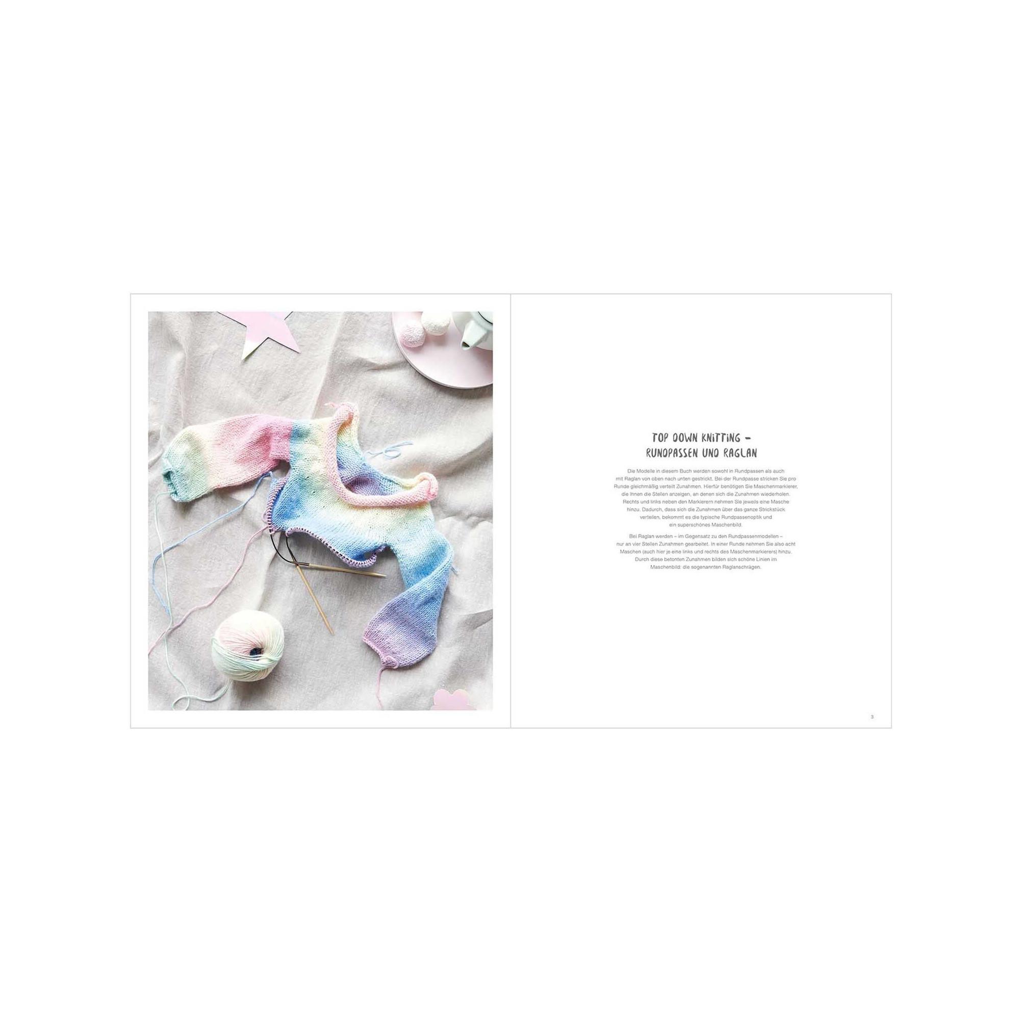 RICO-Design Lookbook Rico Baby Top 035 D Baby Top down knitting 035, Tedesco 