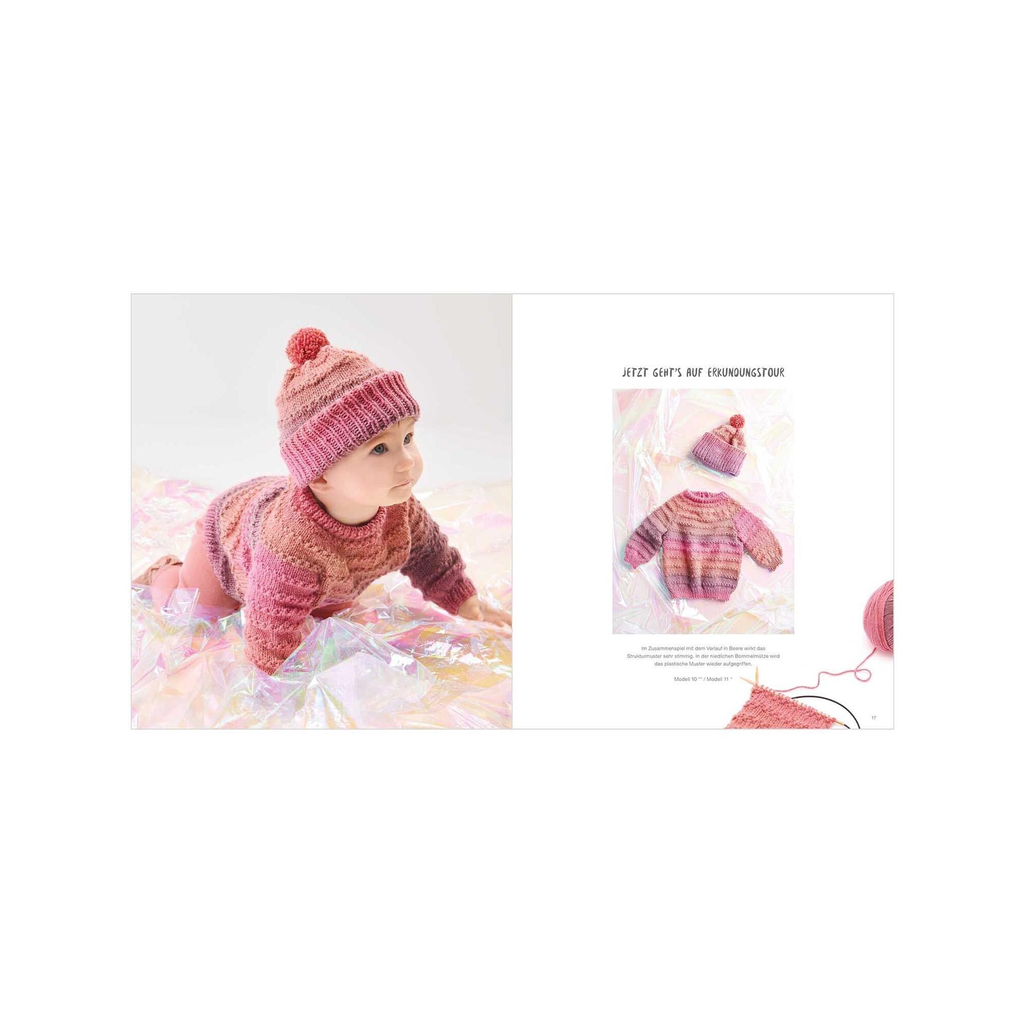 RICO-Design Lookbook Rico Baby Top 035 D Baby Top down knitting 035, Tedesco 