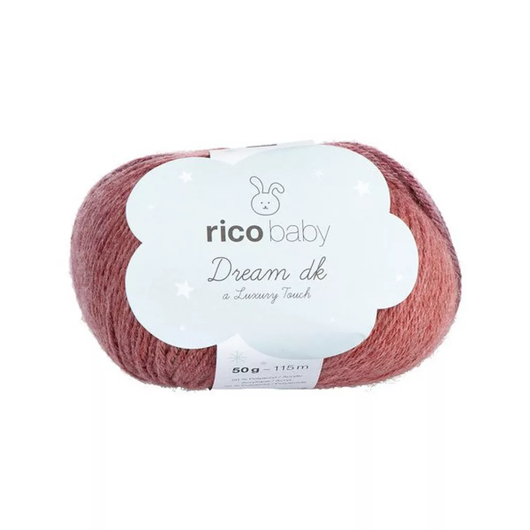 Rico Design Rico Baby Dream dk A Luxury Touch Berries