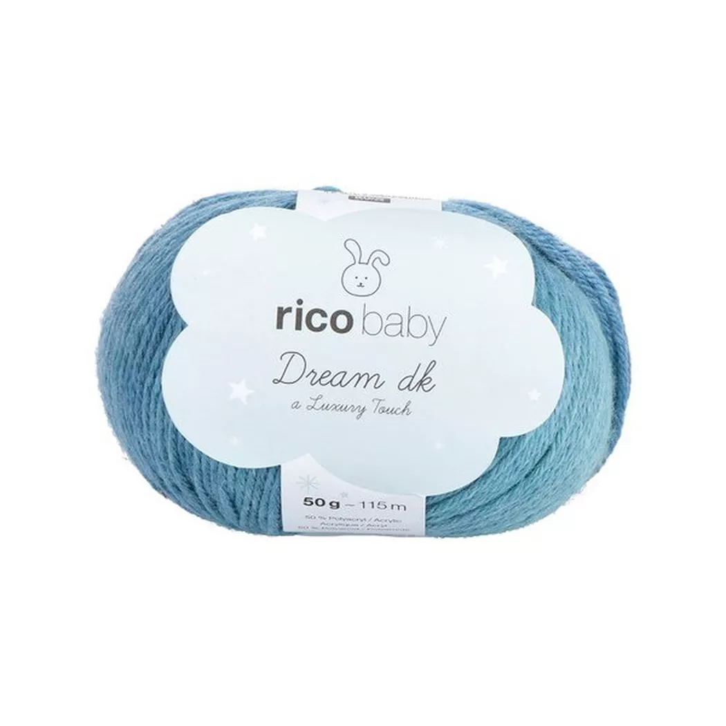 Rico Design Rico Baby Dream dk A Luxury Touch Aqua
