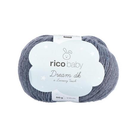 RICO-Design Filato per maglieria Baby Dream dk uni 