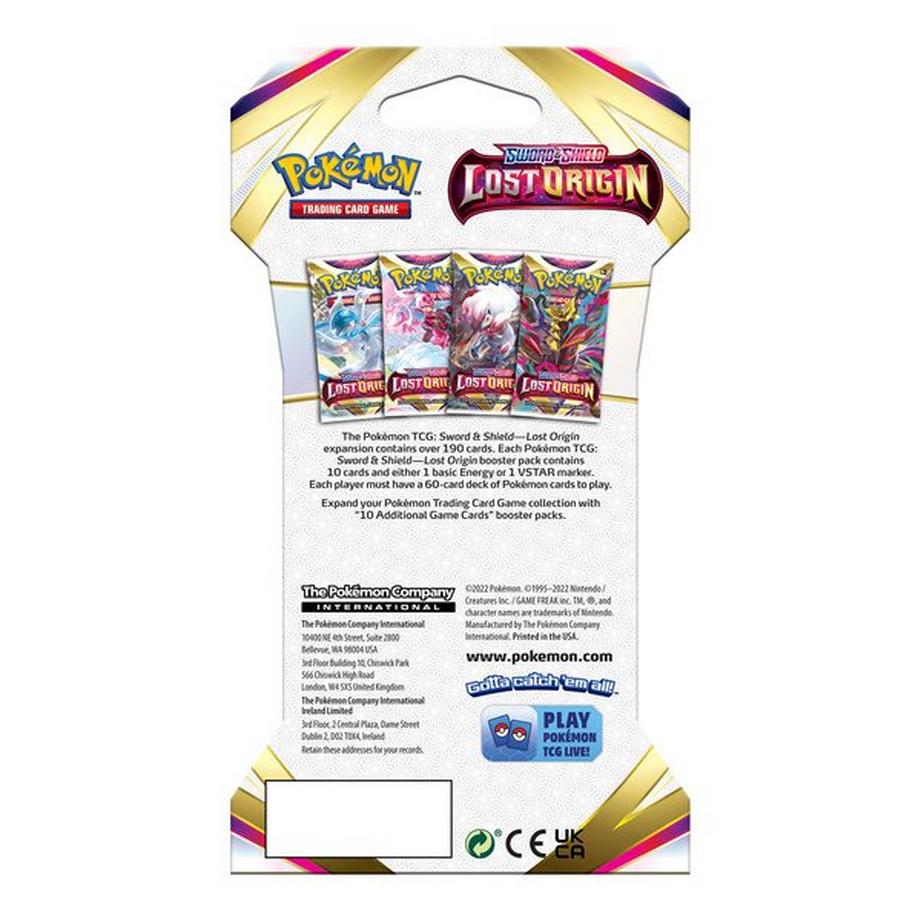Pokemon  Sword & Shield 11 Lost Origin Booster, Zufallsauswahl 