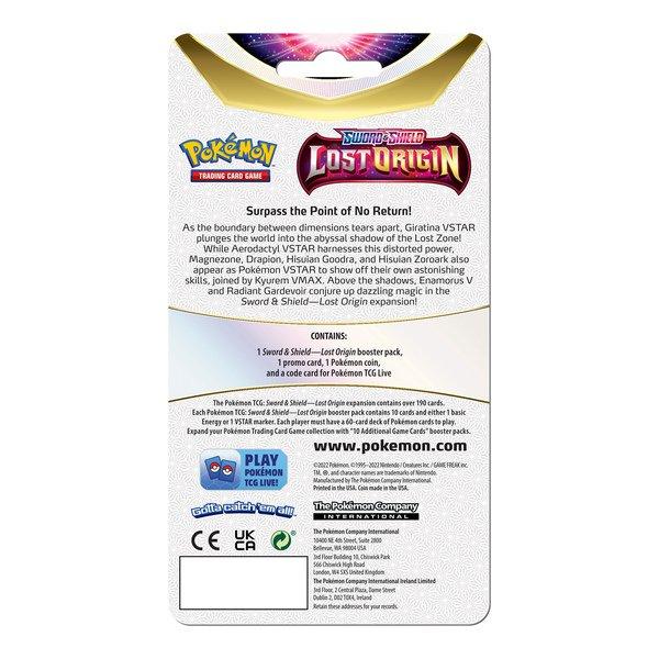 Pokémon  Sword & Shield 11 Lost Origin Checklane Blister, assortiment aléatoire Multicolor
