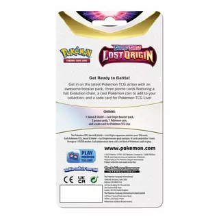 Pokémon  Sword & Shield 11 Lost Origin Premium Checklane Blister, Zufallsauswahl Multicolor
