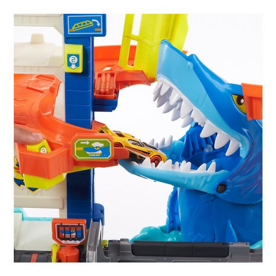 Hot Wheels  Set de jeu Attaque de requin 