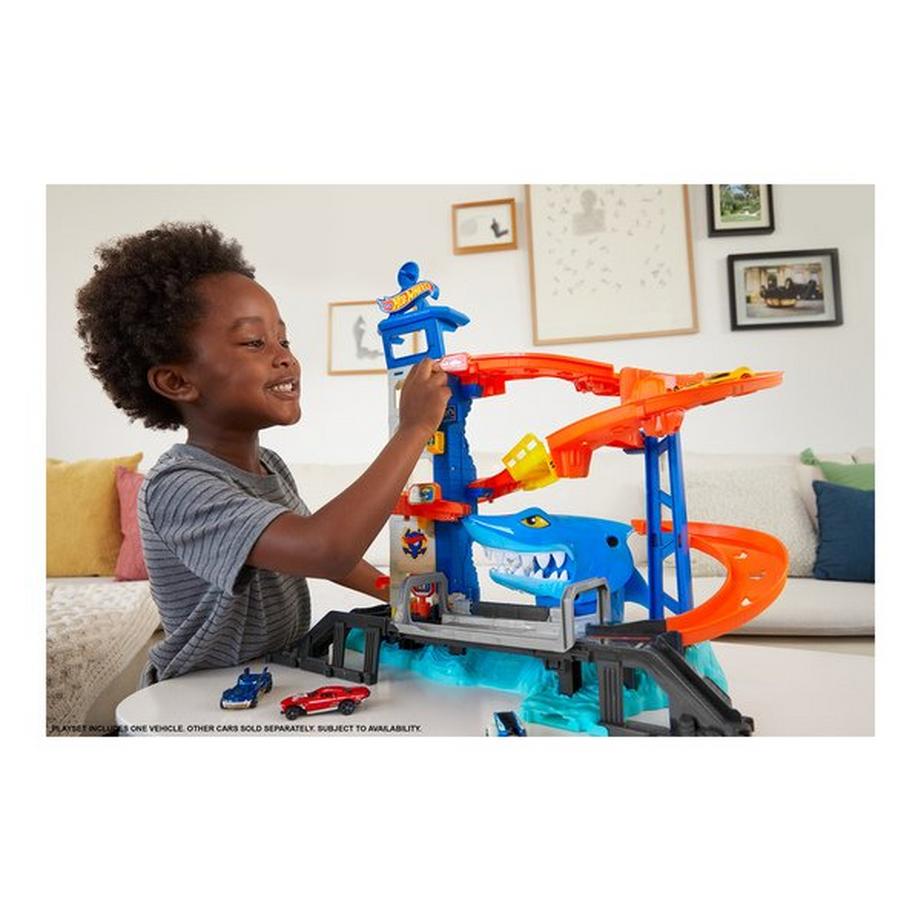 Hot Wheels  Set de jeu Attaque de requin 