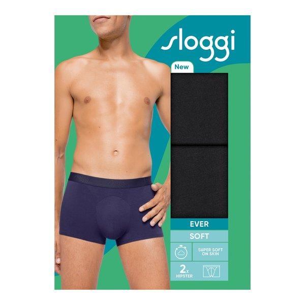 sloggi sloggi men EVER Soft Hipster 2P Lot de 2 boxers 