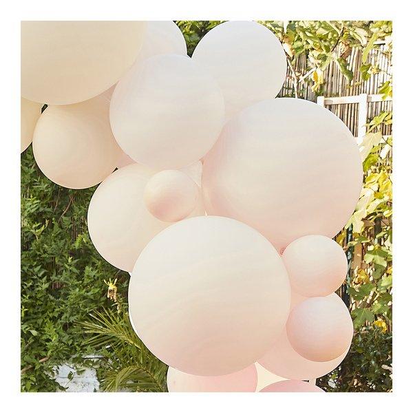 Ginger Ray  Arche de ballons rose, crème et blanc 