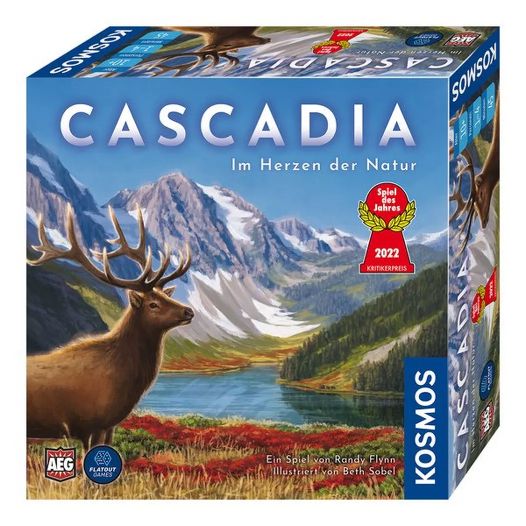 Kosmos - Cascadia - Im Herzen der Natur, Tedesco, Multicolore
