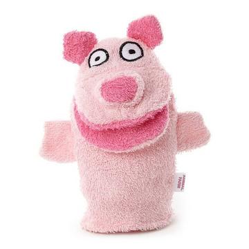 Waschhandschuh Für Kinder - Schwein - 100% Baumwolle
