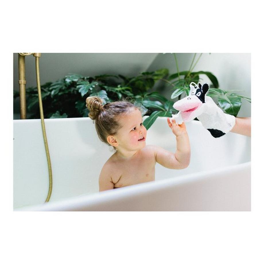Isabelle Laurier  Gant De Toilette Vache - 100% Coton 