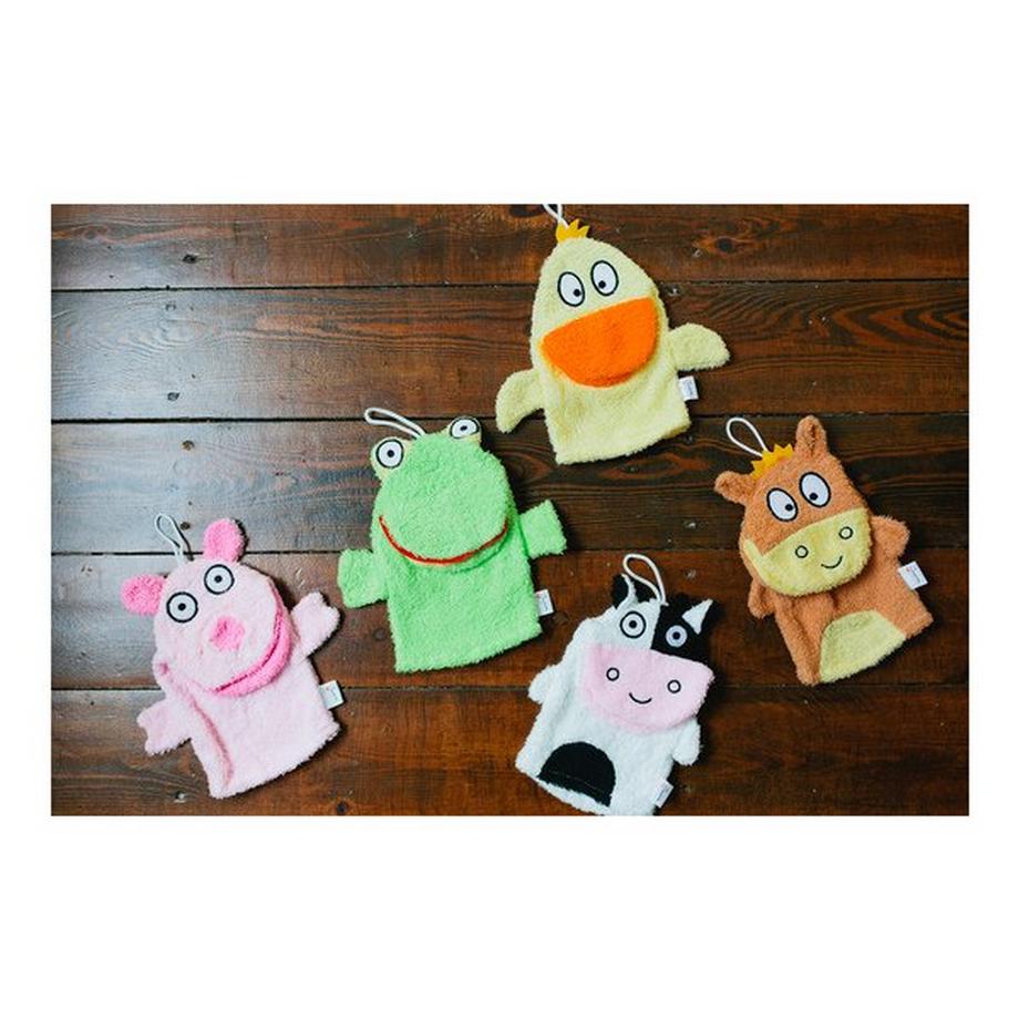 Isabelle Laurier  Gant De Toilette Vache - 100% Coton 