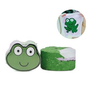 Isabelle Laurier  Serviette Comprimée Grenouille 