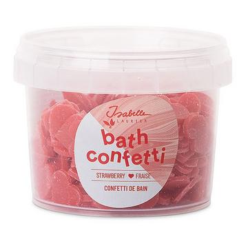 Badekonfetti Rot - Duft: Erdbeere