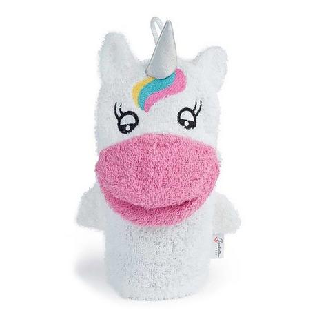 Isabelle Laurier  Gant De Toilette Licorne - 100% Coton 