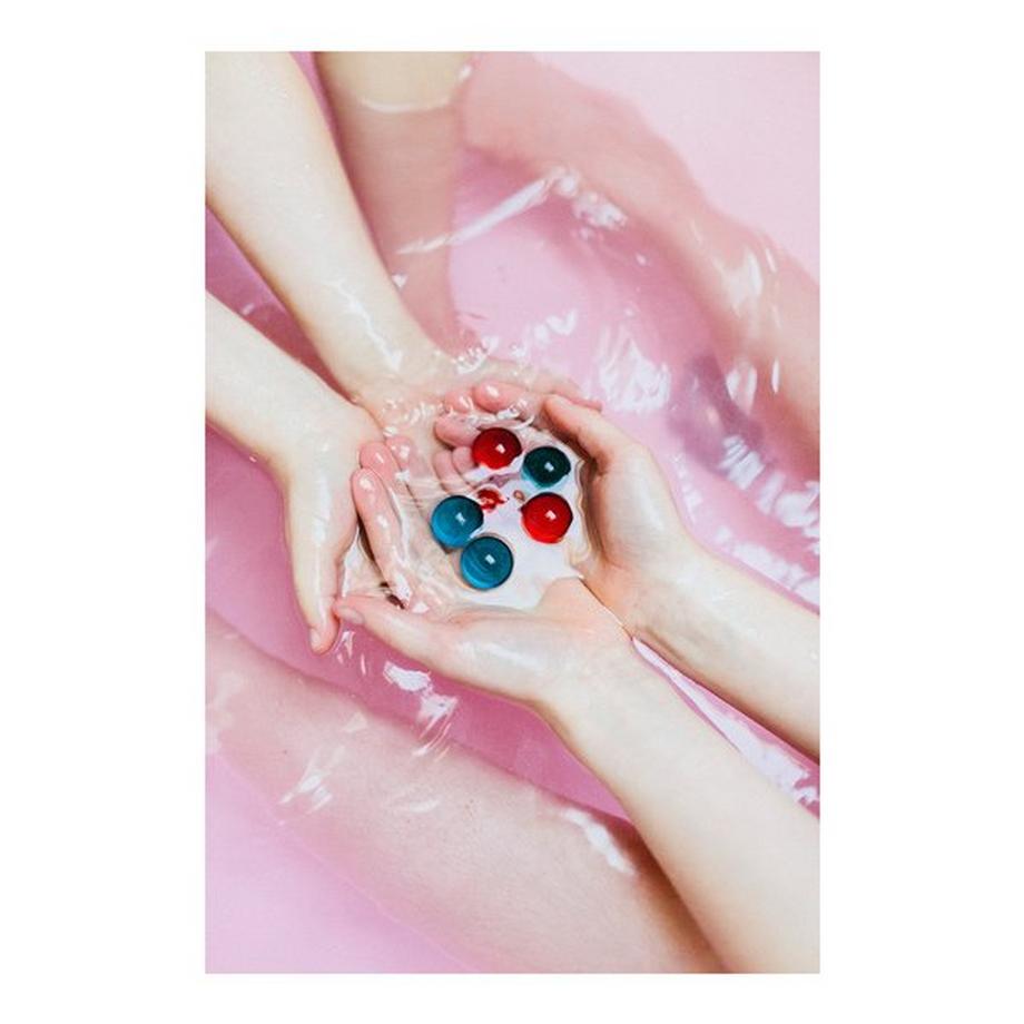 Isabelle Laurier  Perles D'huile De Bain - Rose - Parfum: Fruit De La Passion 